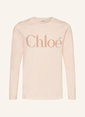 Chloé Koszulka Z Długim Rękawem rosa