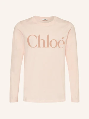 Chloé Koszulka Z Długim Rękawem rosa