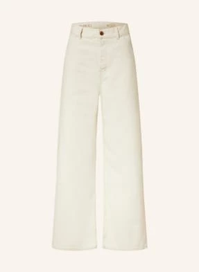 Chloé Kuloty Jeansowe Stromboli beige