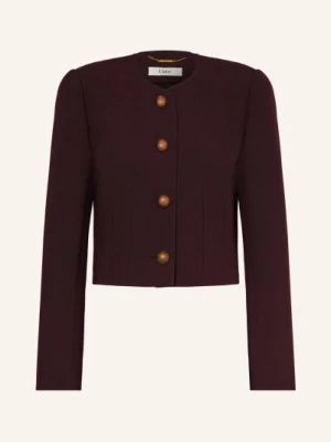 Chloé Kurtka Z Klapami lila