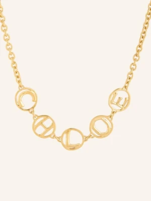 Chloé Naszyjnik Script gold
