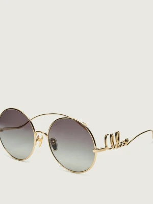 Chloe Okulary przeciwsłoneczne CH0329S-00 Chloé złoty