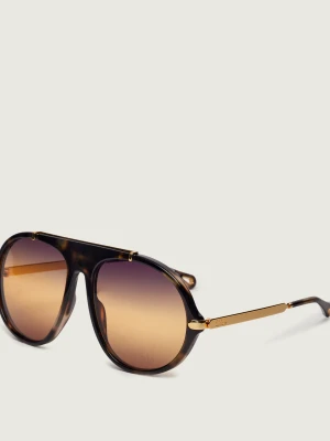 Chloe Okulary przeciwsłoneczne CH0357S Chloé złoty