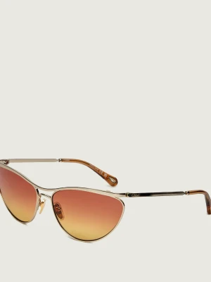 Chloe Okulary przeciwsłoneczne CH0386S Chloé złoty
