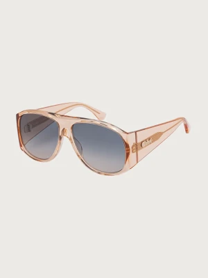 Chloe okulary przeciwsłoneczne damskie Chloé pomarańczowy