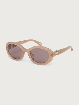 Chloe okulary przeciwsłoneczne damskie Chloé pomarańczowy