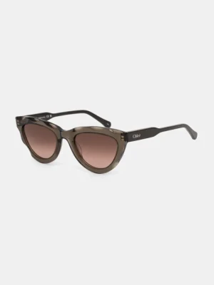 Chloé okulary przeciwsłoneczne damskie kolor brązowy CH0294S Chloe
