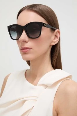 Chloé okulary przeciwsłoneczne damskie kolor czarny CH0194SK Chloe
