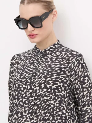 Chloé okulary przeciwsłoneczne damskie kolor czarny CH0252S Chloe