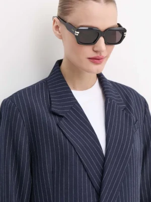 Chloé okulary przeciwsłoneczne damskie kolor czarny CH0256S Chloe