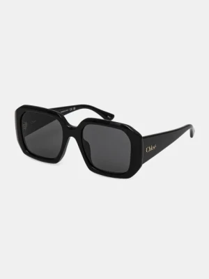 Chloé okulary przeciwsłoneczne damskie kolor czarny CH0300S Chloe