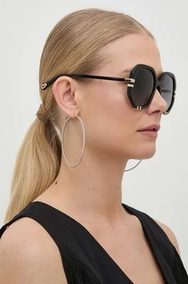 Chloé okulary przeciwsłoneczne damskie kolor czarny Chloe