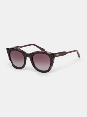 Chloé okulary przeciwsłoneczne damskie kolor różowy CH0295S Chloe