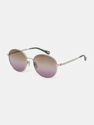 Chloé okulary przeciwsłoneczne damskie kolor srebrny CH0325S Chloe