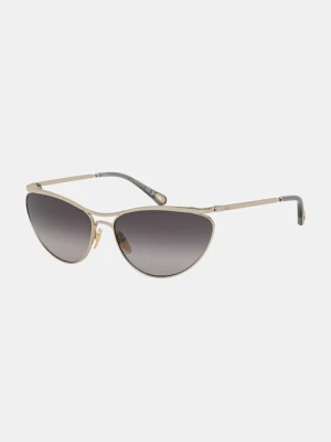 Chloe okulary przeciwsłoneczne kocie oczy damskie Chloé złoty