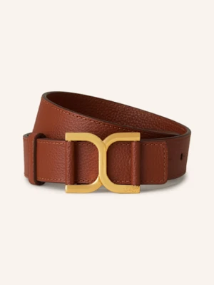 Chloé Pasek Skórzany Marcie braun