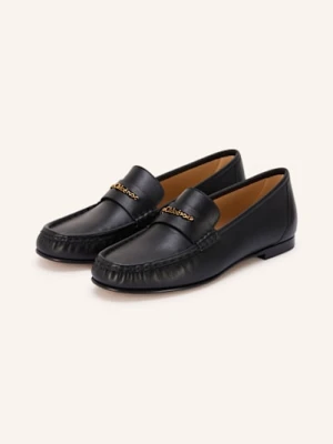 Chloé Penny Loafers schwarz