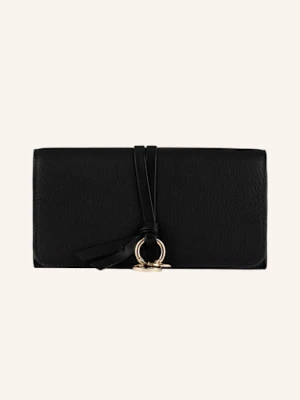 Chloé Portfel Alphabet schwarz