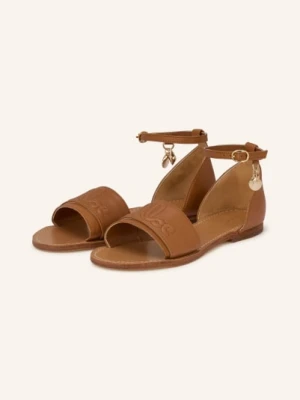 Chloé Sandały beige