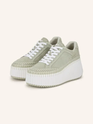 Chloé Sneakersy Na Platformie Nama gruen 38A Light Eucalyptus