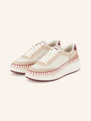 Chloé Sneakersy Nama beige