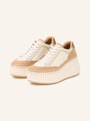 Chloé Sneakersy Nama beige