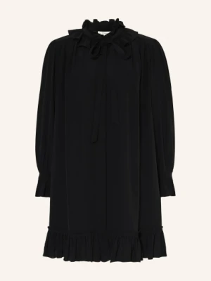 Chloé Sukienka Koktajlowa Z Jedwabiu schwarz