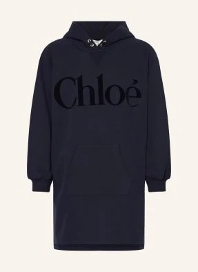 Chloé Sukienka Z Kapturem blau