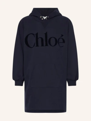 Chloé Sukienka Z Kapturem blau