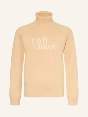 Chloé Sweter Z Golfem beige