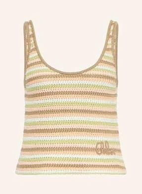 Chloé Top Z Dzianiny gruen