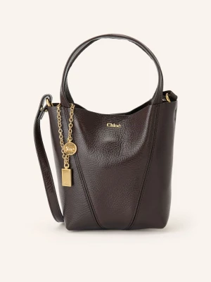 Chloé Torba Na Ramię Spin braun 24X Kohl Brown