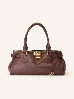 Chloé Torba Podróżna Paddington Z Nitami braun 27M Crafty Brown