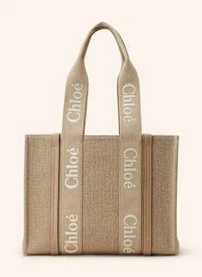 Chloé Torba Shopper Woody beige