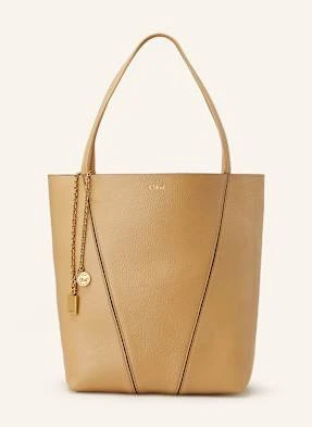 Chloé Torba Shopper Spin beige