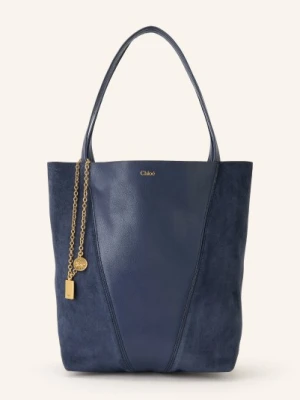 Chloé Torba Shopper Spin blau