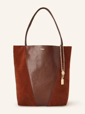 Chloé Torba Shopper Spin braun