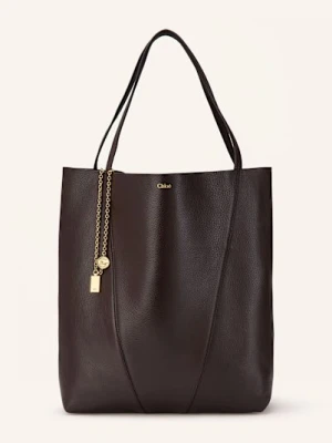Chloé Torba Shopper Spin Large braun