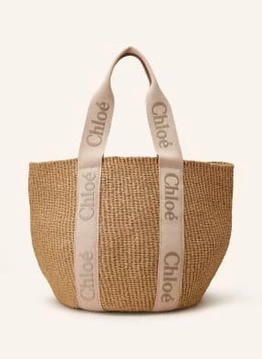 Chloé Torba Shopper Woody beige