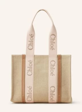 Chloé Torba Shopper Woody beige