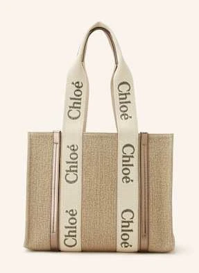 Chloé Torba Shopper Woody beige