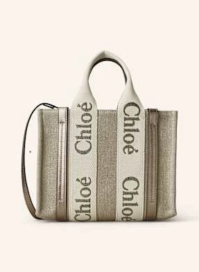 Chloé Torba Shopper Woody beige