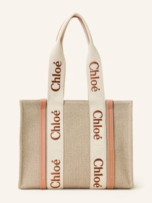 Chloé Torba Shopper Woody beige