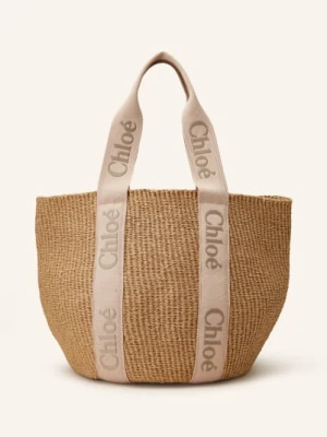 Chloé Torba Shopper Woody beige