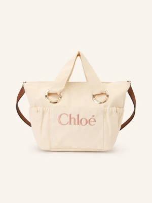 Chloé Torba Z Uchwytami beige