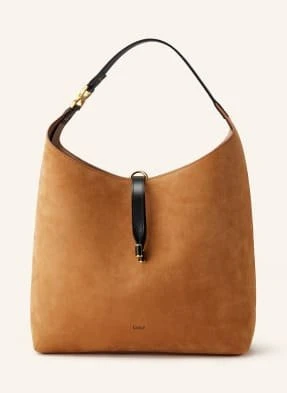 Chloé Torebka Hobo Marcie braun