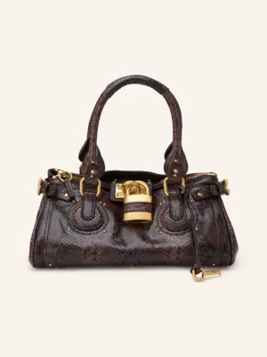 Chloé Torebka Paddington Z Nitami braun 24X Kohl Brown