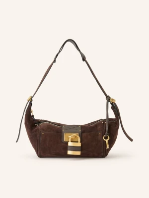 Chloé Torebka Paddington Z Nitami braun 24X Kohl Brown