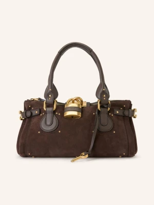 Chloé Torebka Paddington Z Nitami braun 24X Kohl Brown