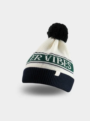Chłopięca czapka z pomponem 4F 4FJRAW25ACAPM0752 - multikolor 4F JUNIOR